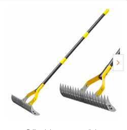 Rastrillo para jardin