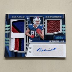 2023 Panini Absolute RPA Dalton Kincaid /99 Rookie Premiere Buffalo Bills