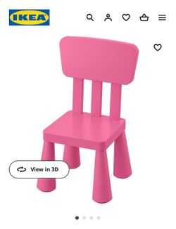 Toddler Chair (Pink)