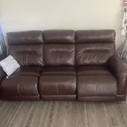 Leather Couch 