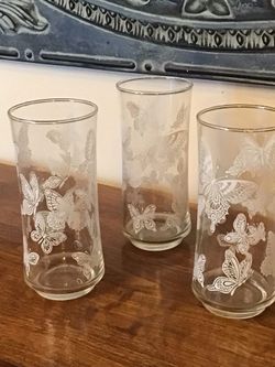 Vintage Butterfly Glasses - Libby