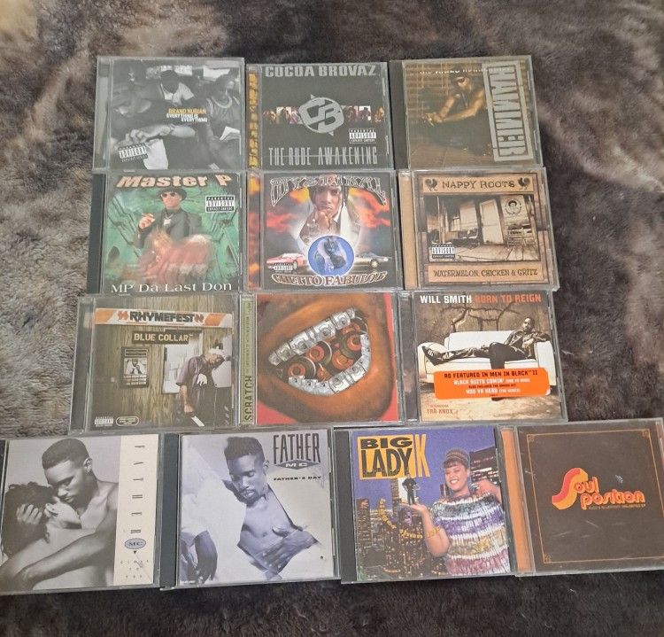 Hip Hop CDs $5.00 Each. Good Condition. Pick Up Only