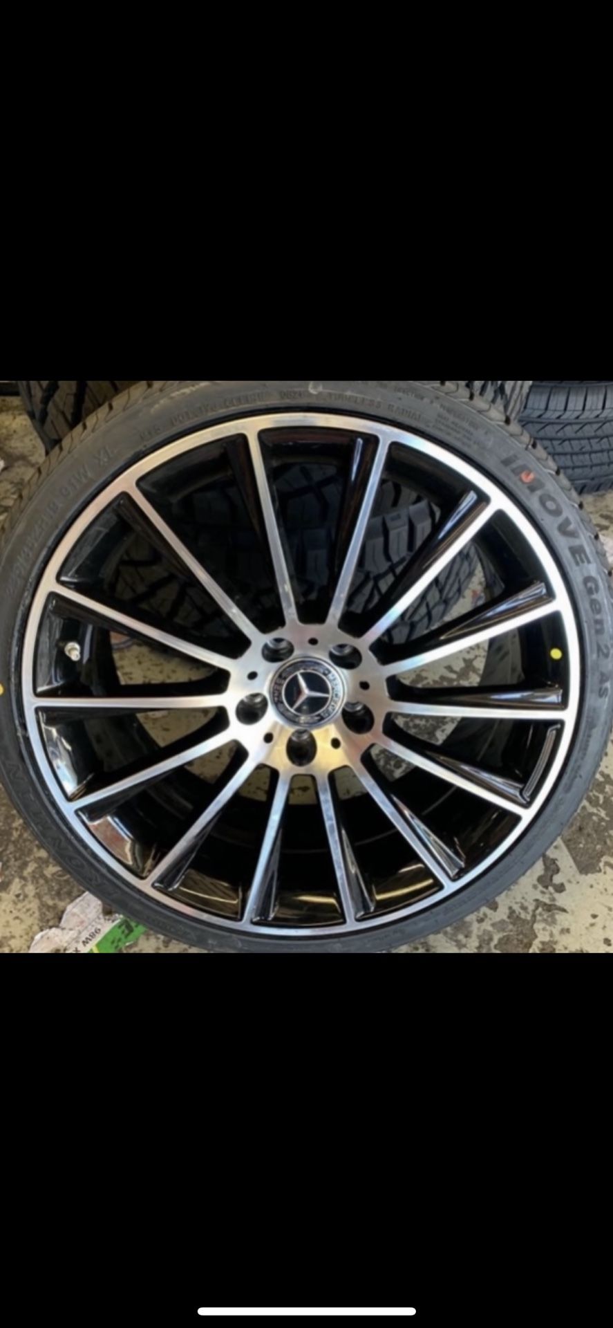 Mercedes Style 20” New Rims New Tires Set Fits Most Mercedes