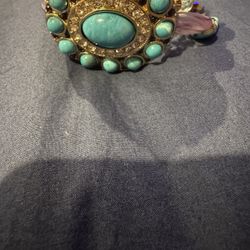 Beautiful Multicolored Turquoise Bracelet 