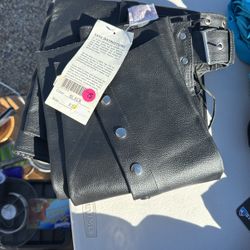 Leather Chaps NWT