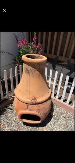 Terracotta fire pit
