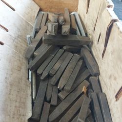 Chisel number and letters