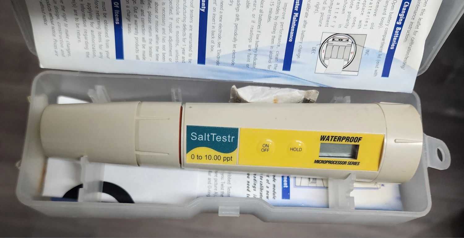 Pool Salt Water Tester