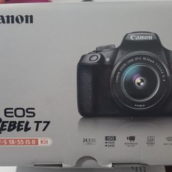 Camara Profesional CANON REBEL T7