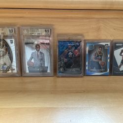 5 Donovan Mitchell Rookie Cards – Graded & Near Mint to Mint