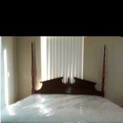 King Bed Pillow Top Can Deliver New  And Headboard And Frame 