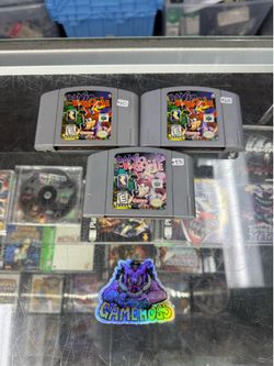 Banjo Kazooie N64 $50-$60 Each Gamehogs 11am-7pm