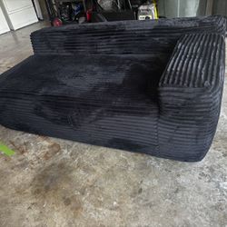 Black Foam Sofa 