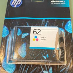 Brand New 62 Hp Cartridge Color 