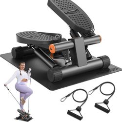 Stair Stepper With Resistance Bands