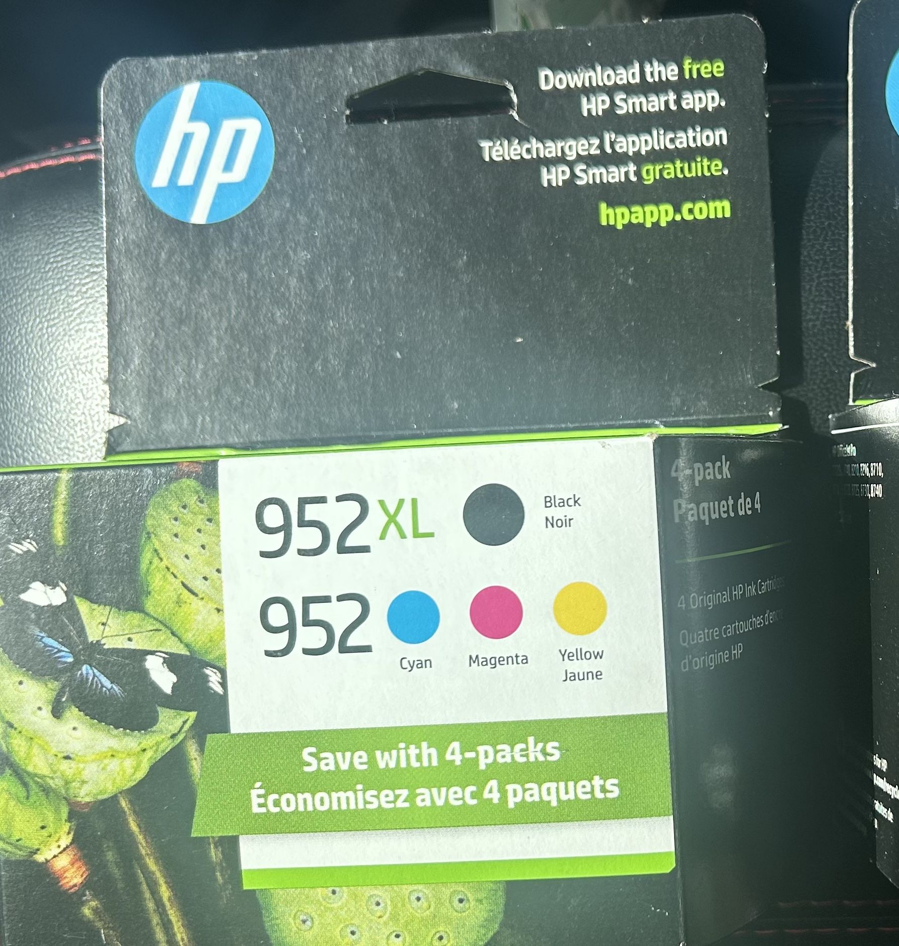 New  Unopened HP 952 XL Printer Ink 100.00