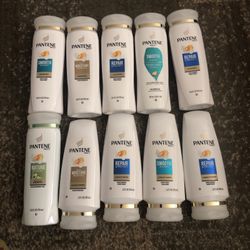 Lot Of 10 Pantene Shampoo And Conditioner 