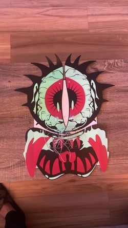 Halloween Spooky Glow wall door decoration