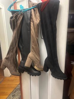 Knee high boots