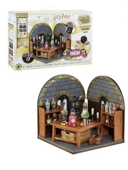 MGA's Miniverse Make It Mini Potions Class, Harry Potter Mini Collectibles, Building Set, 100+ Pieces, DIY, Resin, 8+