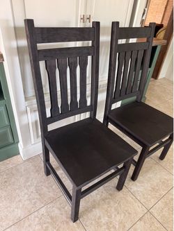 Amish made dining chairs