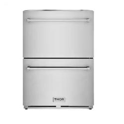 🥶 NEW Thor Kitchen - 24 Inch Indoor Outdoor Freezer Drawer - Stainless Steel Model: TRZ24U