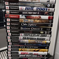 PS2 PlayStation 2 Game Lot