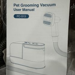 Pet Grooming vacuum