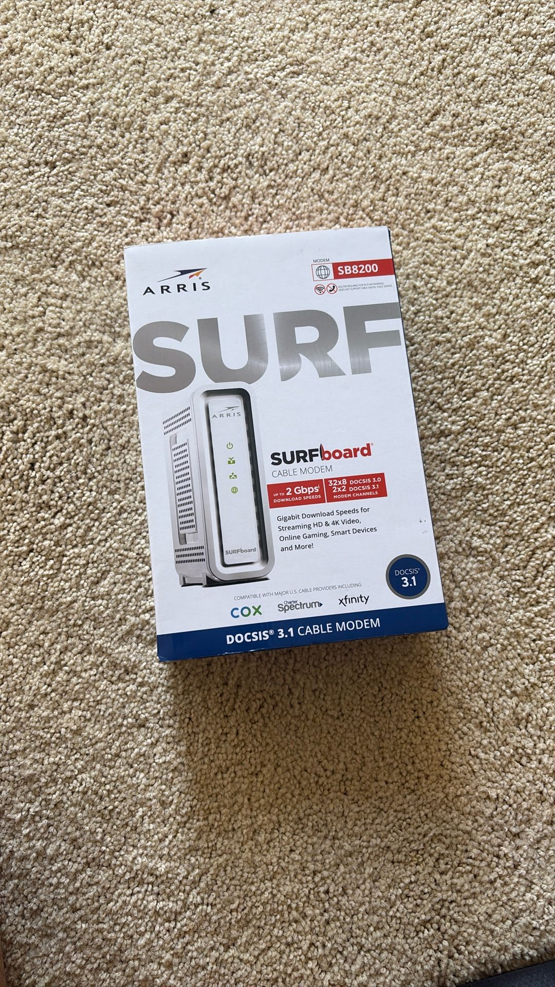 Internet Modem. 