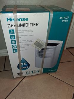 Hisense 35 Pint Portable Dehumidifier
