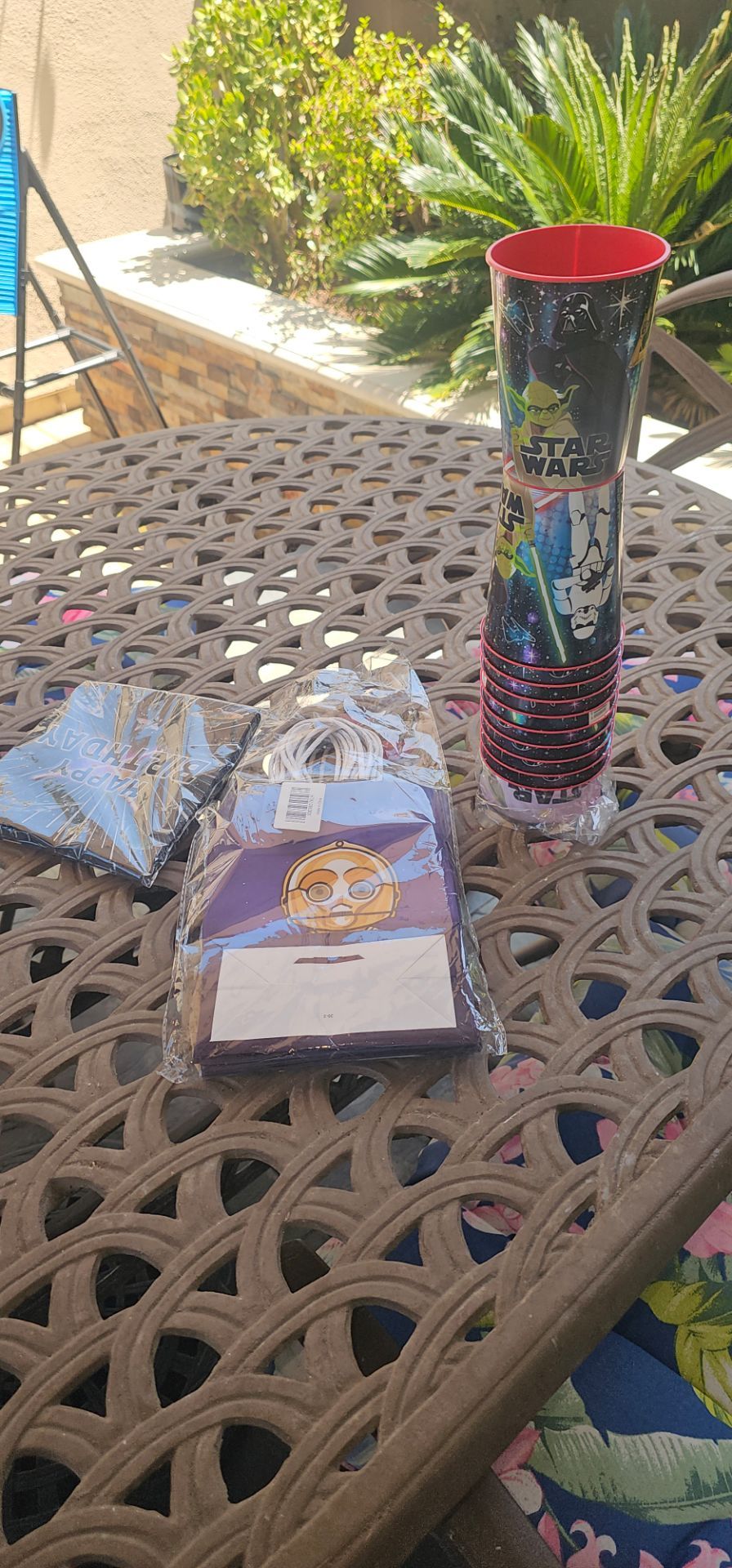 New star wars birthday decoration
