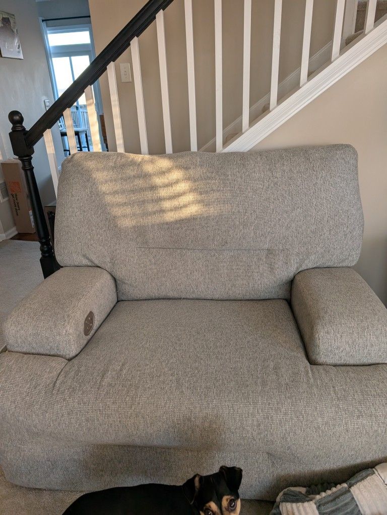 Ashley Chair And1/2 Ashley Couch