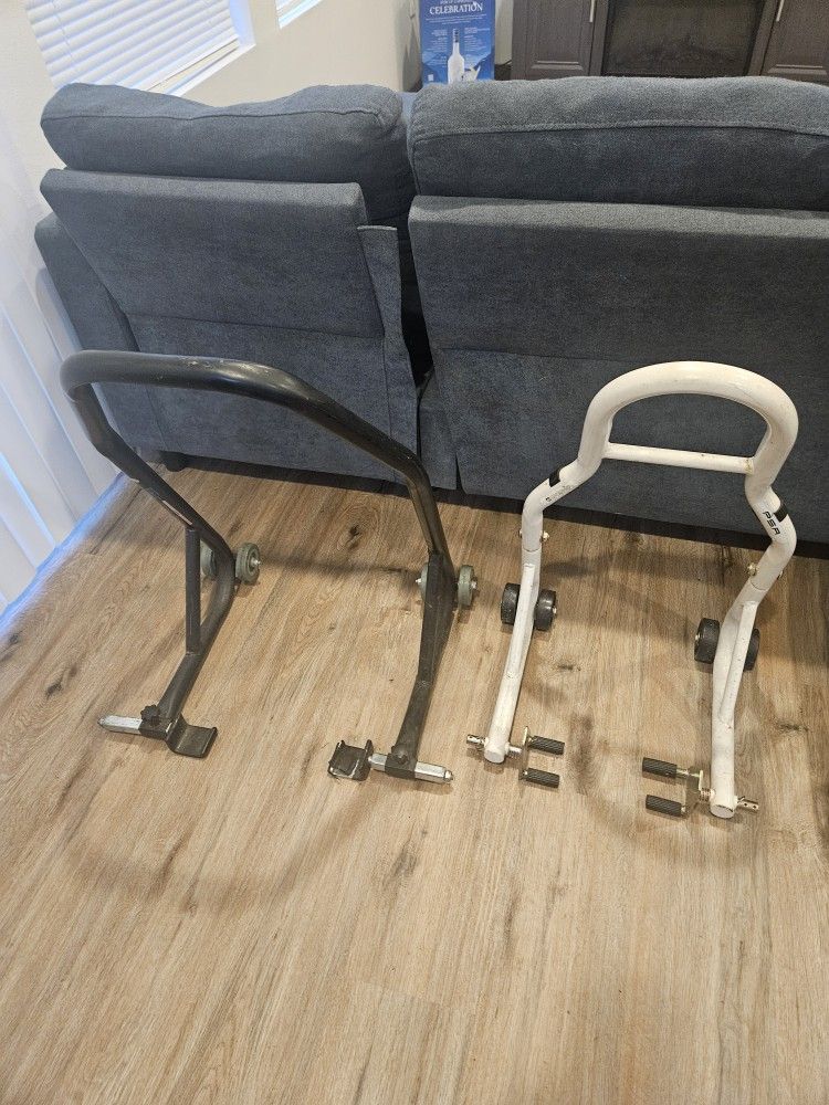 Front And Rear Motorcycle stands