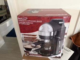Brentwood 20-Ounce 800-Watt Espresso and Cappuccino Maker - $50