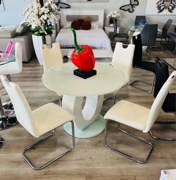Comedor redondo 4 sillas