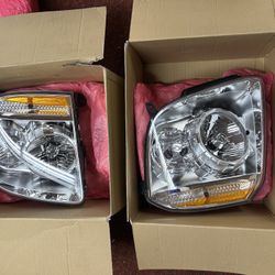OEM 2007-14 GMC Denali/ Yukon Factory Halogen Headlights
