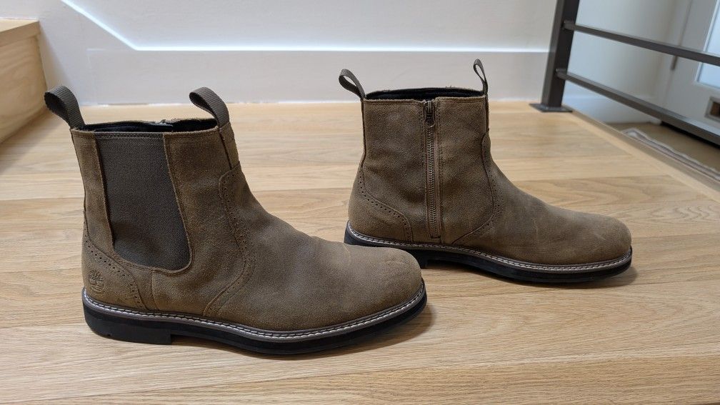 Timberland Squall Canyon Waterproof Chelsea Zip Boot (11.5)