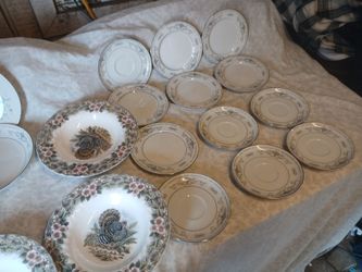 Fine China by Diana  -Churchill china- Libbey china