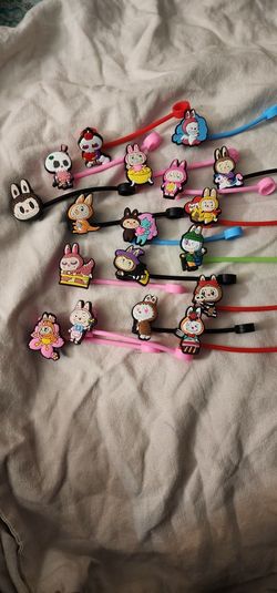 Labubu Straw Toppers Set New
