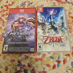 Metroid Prime 4 & Zelda Skyward Sword