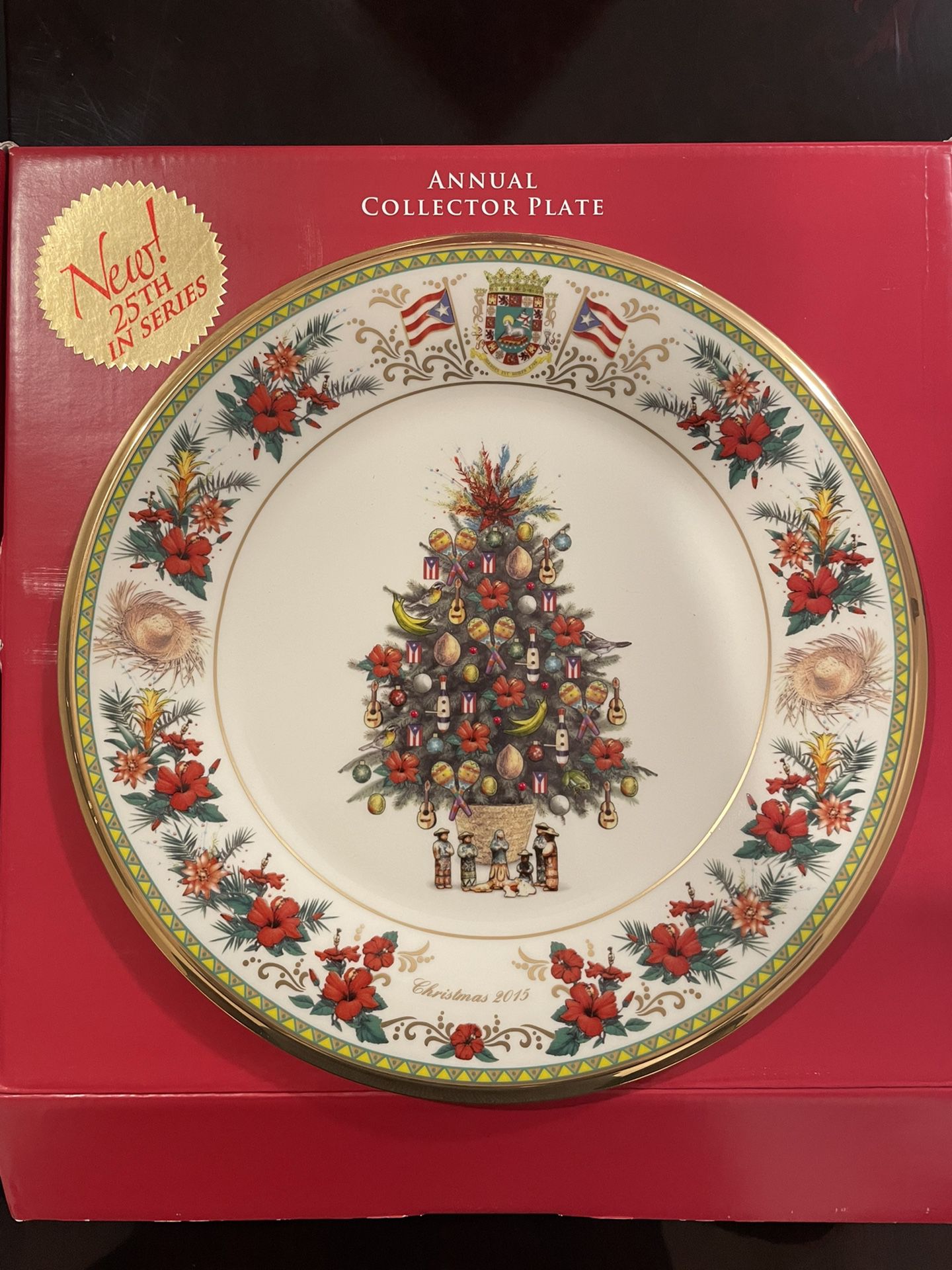 Lenox Limited Edition Vintage Christmas Plate