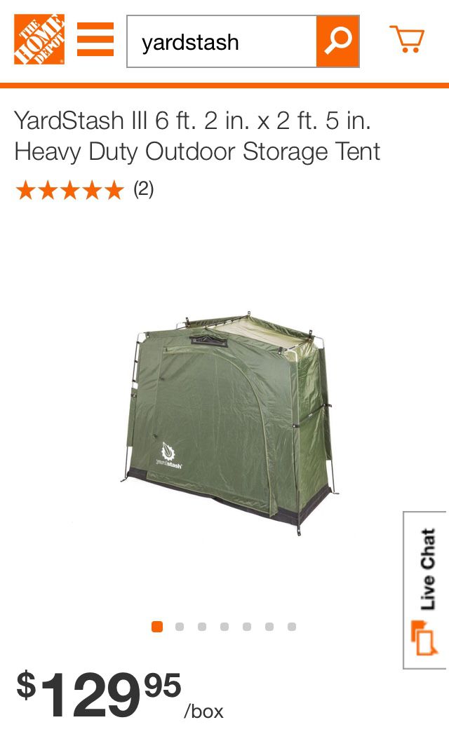Yardstash Portable Storage Tent