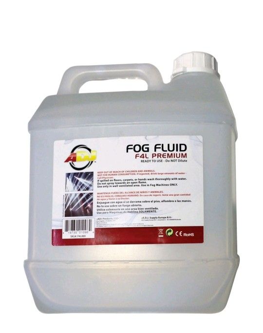 American DJ F4L PREMIUM 4L Container of Water-Based Premium Fog Fluid Halloween π π»π»π»π»π»π»π»π»π»