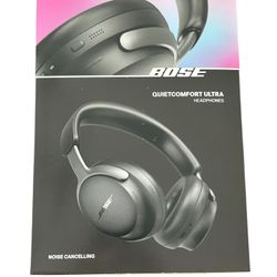Bose QuietComfort Ultra Over-Ear Headphones - Black / Noise Cancelling