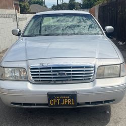 Gray 1998 Ford Crown Victoria LX