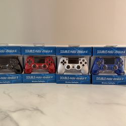 Wireless Game Controllers – Compatible with PS4 (New in Box)