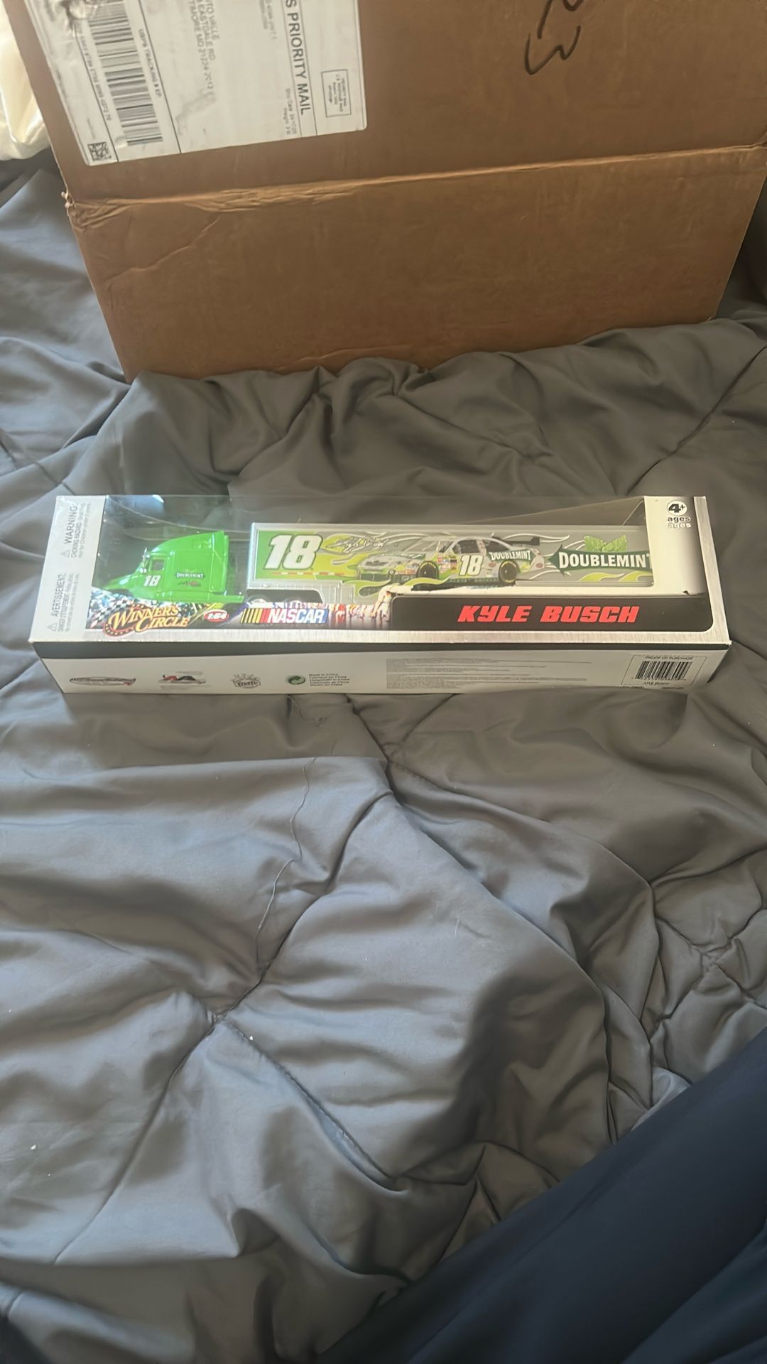 NASCAR Kyle Busch #18 Double Mint Car Toy #nascartoycollectibles