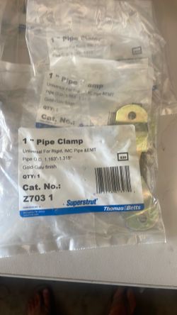 1” pipe clamp