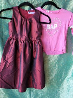 Girls Dress And TEE