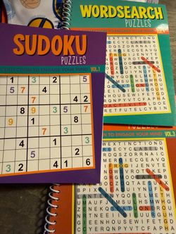 Vision St. Spiral Bound Sudoku Puzzle Book